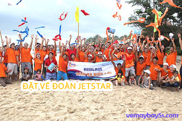 Đặt vé đoàn Jetstar giá rẻ