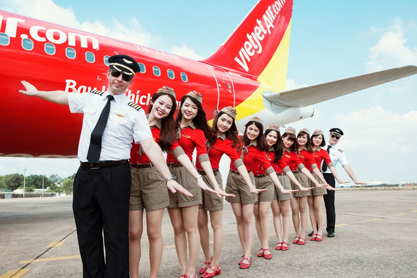 Giá vé máy bay Vietjet Air