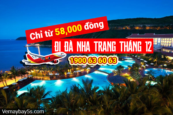 Vé máy bay đi Nha Trang tháng 12