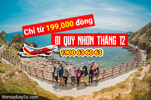 Vé máy bay đi Quy Nhơn tháng 12