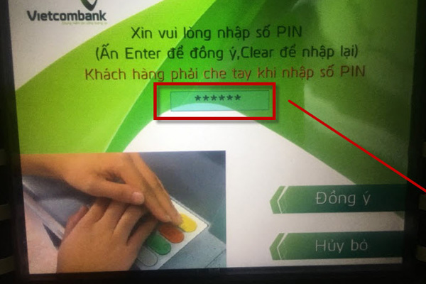 thanh toan ve may bay vietjet bang the atm vietcombank 2