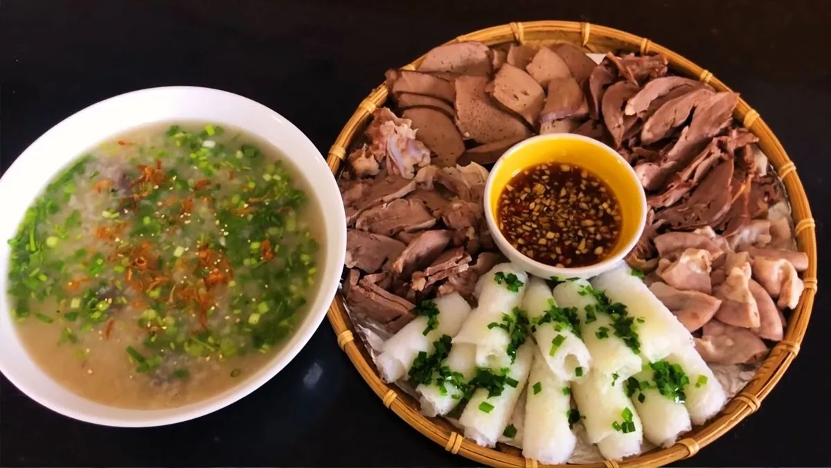 Bánh hỏi cháo lòng Quy Nhơn 