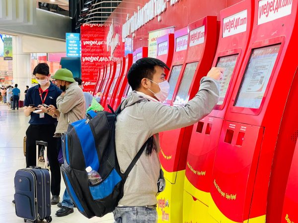 Check-in online Vietjet Air