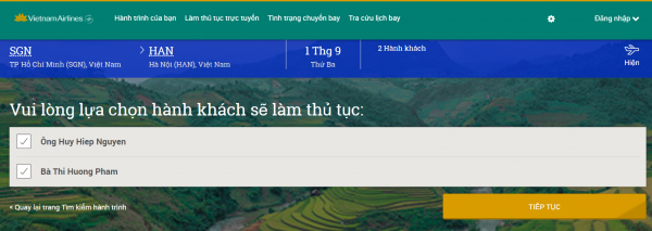Thông tin chuyến bay của hành khách sẽ được hiển thị đầy đủ trên màn hình