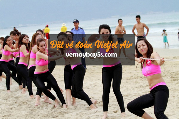 Đặt vé đoàn Vietjet Air giá rẻ chiết khấu hấp dẫn