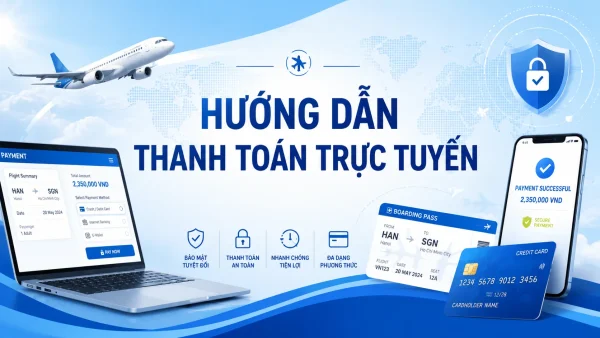 Hướng Dẫn Thanh Toán Vé Máy Bay Online Nhanh, An Toàn