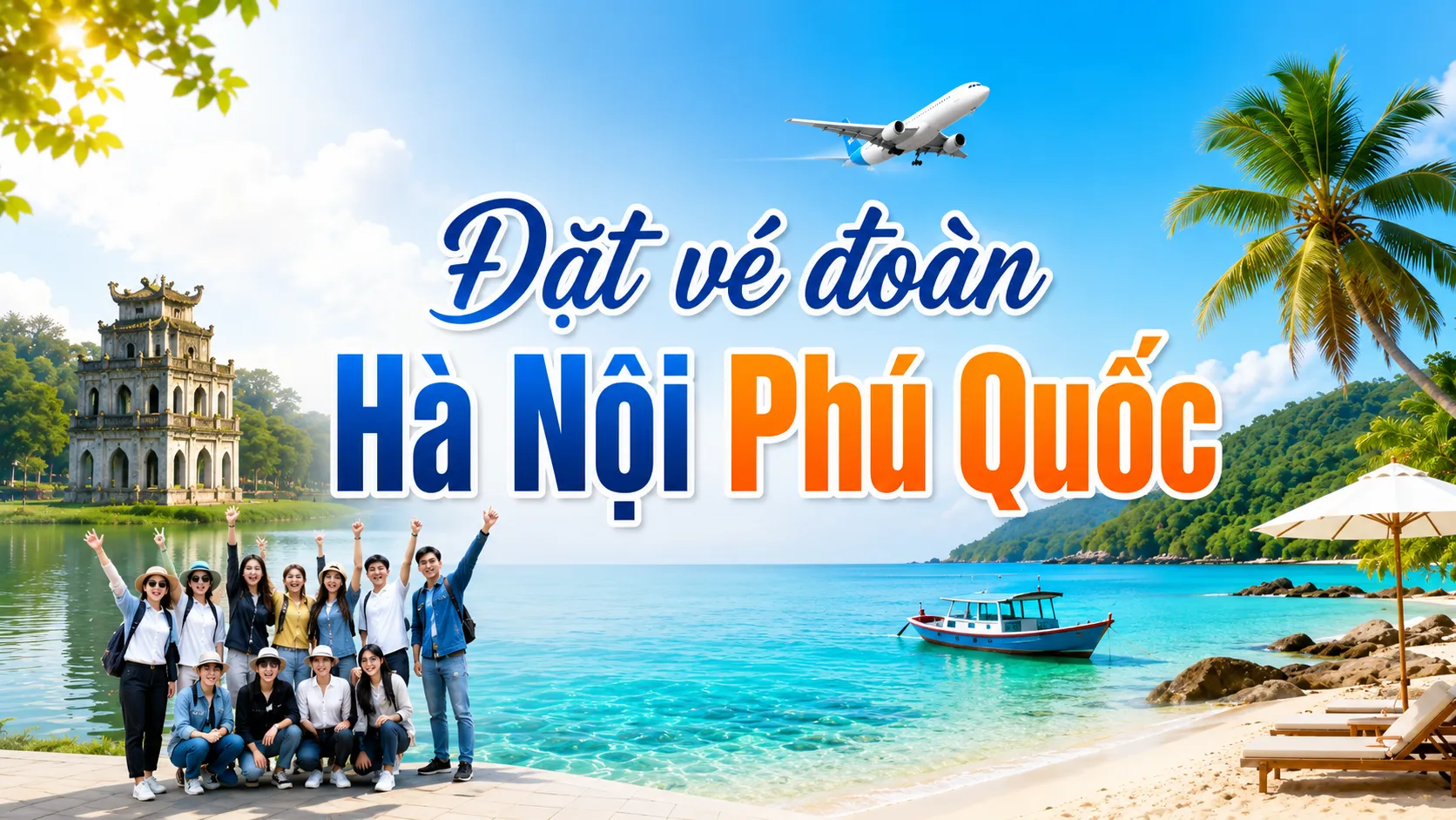 Đặt vé đoàn Hà Nội Phú Quốc hôm nay