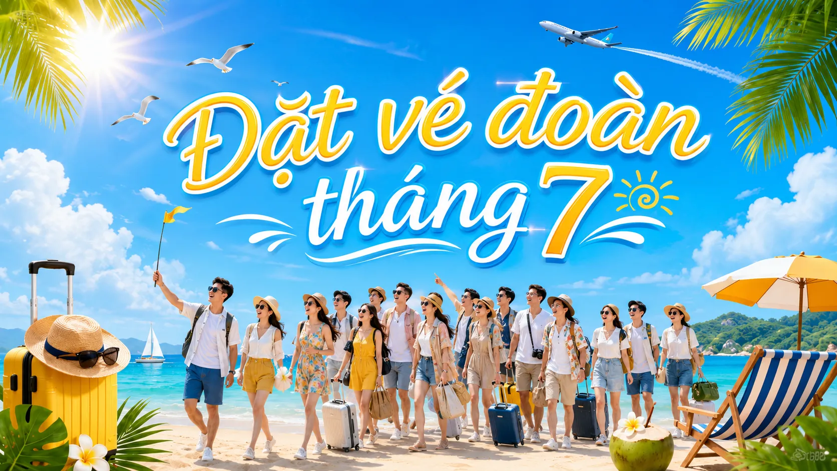 Đặt vé đoàn tháng 7, bắt đầu hành trình gắn kết trọn vẹn
