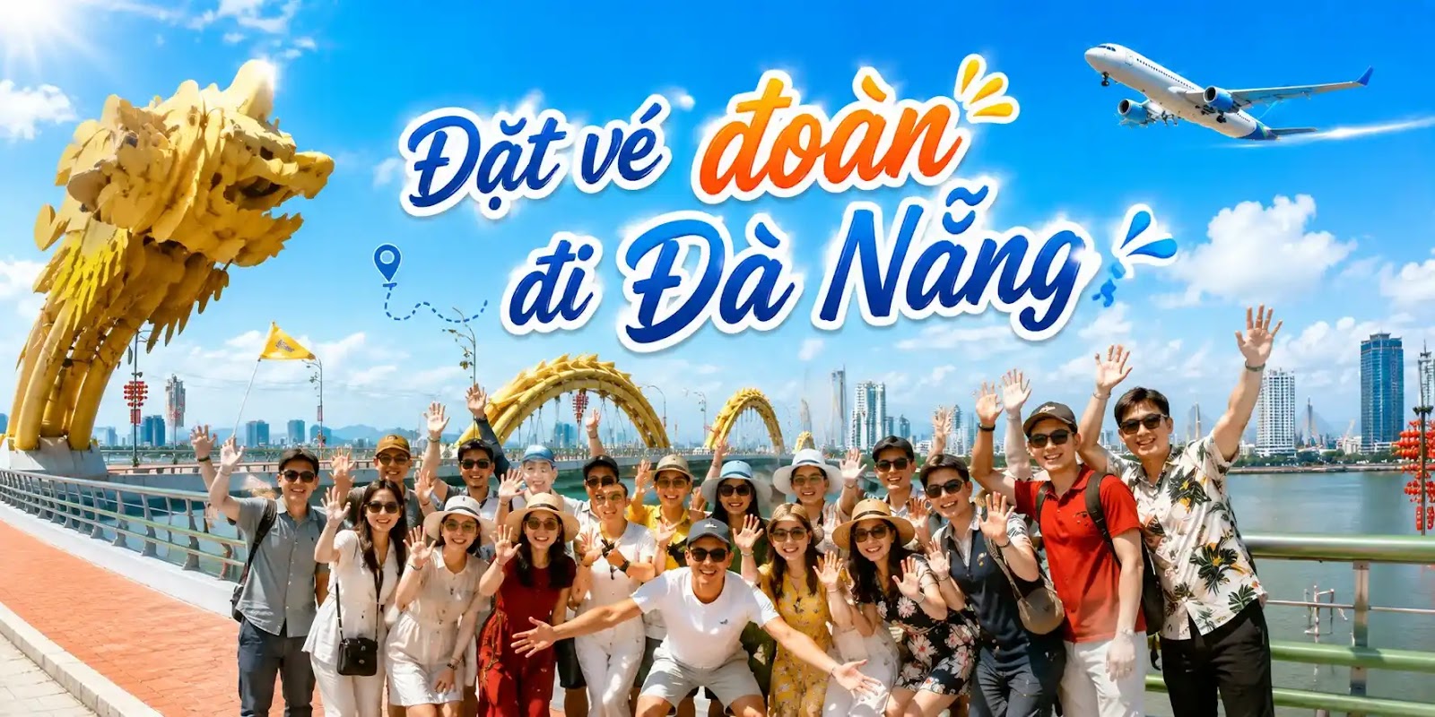 Đặt vé đoàn đi Đà Nẵng