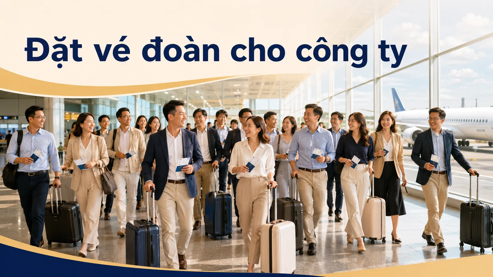 Đặt vé đoàn cho công ty, giải pháp tối ưu chi phí