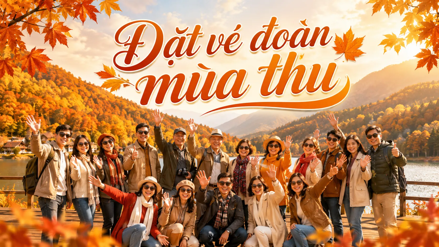 Đặt vé đoàn mùa thu